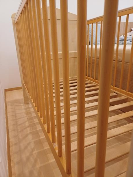 Postieľka a postel 2v1, šírka (cm): 75,dĺžka (cm): 140