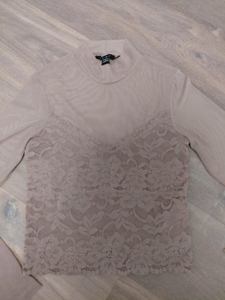 Damsky cipkovany top, amisu,s