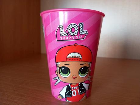 L.o.l pohár, tvrdený plast 260 ml,
