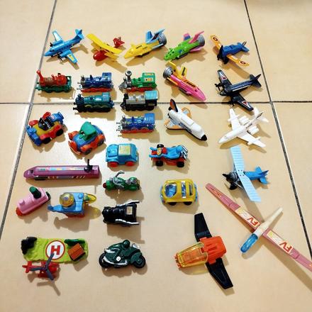 Kinder retro dopravné prostriedky, 