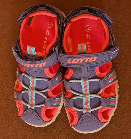 Sandálky lotto 27, lotto,27