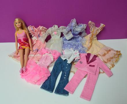 Barbie bábika šaty, 