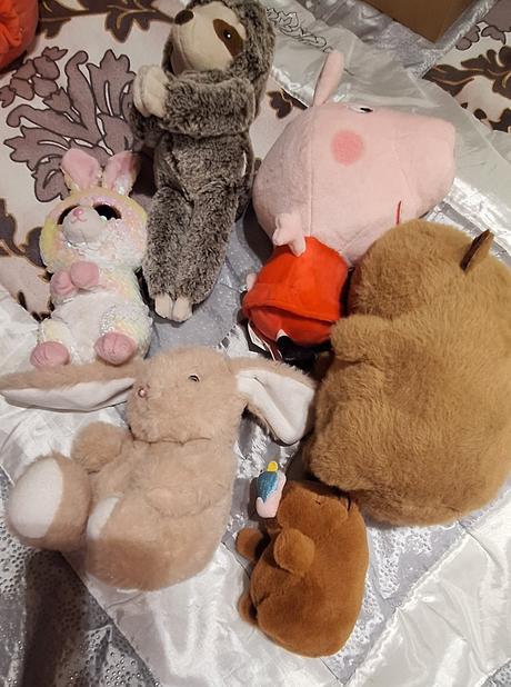 Plysové zvieratká 6ks., 