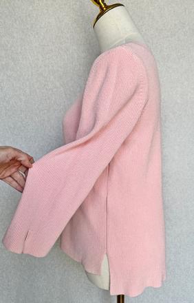 Massimo dutti ružový pulóver, s