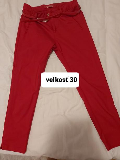 Dámske elegantné nohavice, 30