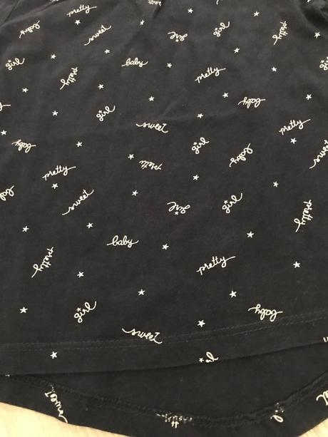 Tričko tmavomodré, c&a,80