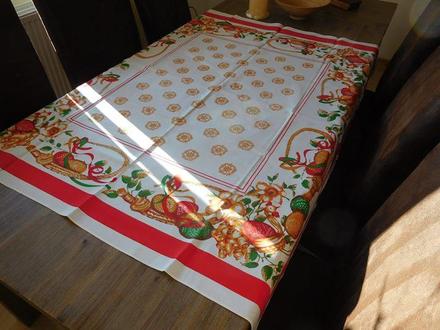 Obrus bavlnený veľkonočné vajíčka, 