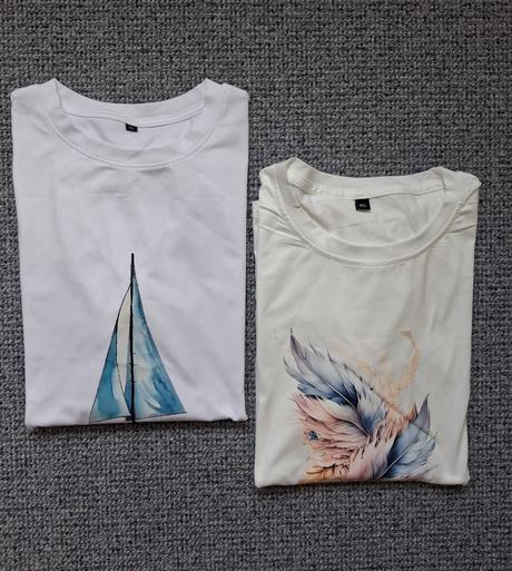 2x dámske tričko v. xl, xl