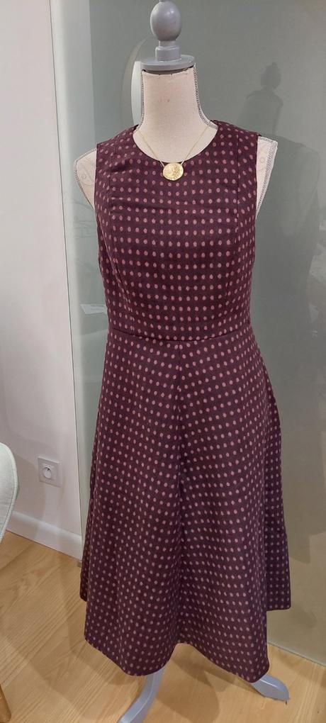 Vlnené šaty boden, l