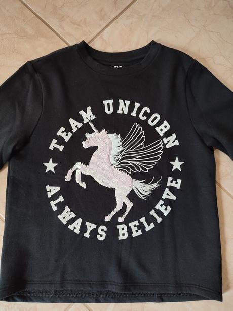 Mikina s premieňacími flitrami, f&f,146