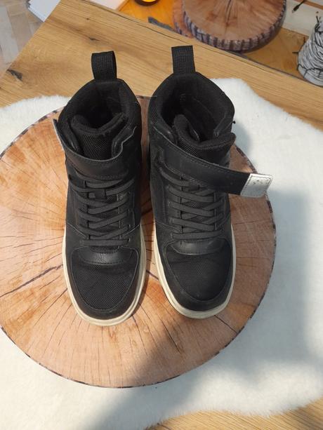 Nepremokavé tenisky vyššie, hrubšia podrážka, h&m,36