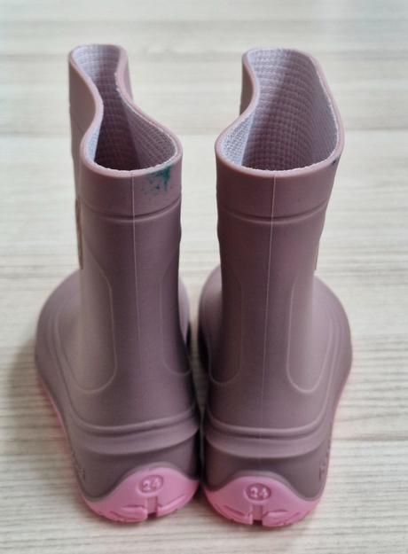 Detské gumáky pudds - misty pink 24 ch004, be lenka,24