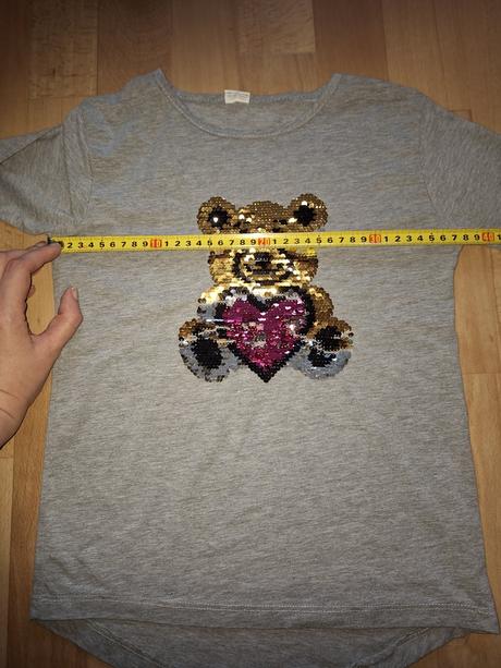 Tričko s otocnymi flitrami, 146