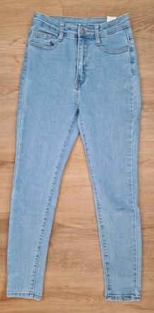 Elastické riflíky shein, xs, xs