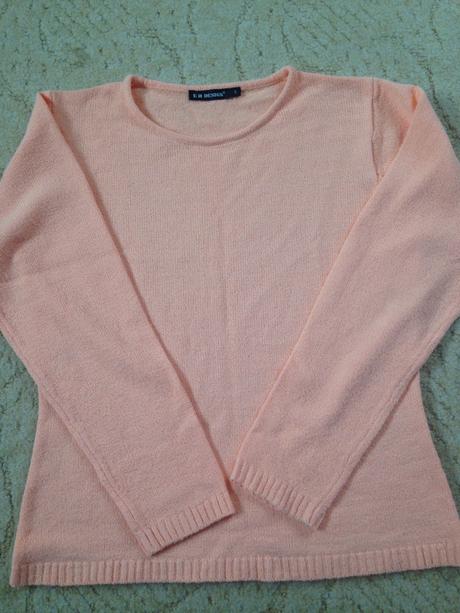 Lososový sveter s, s