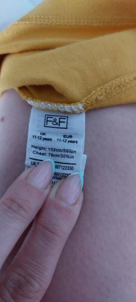 Tričko s motivačným nápisom, f&f,152