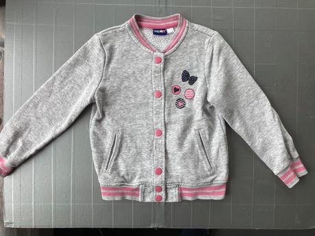 Mikina, sedo-ruzova, lupilu,98