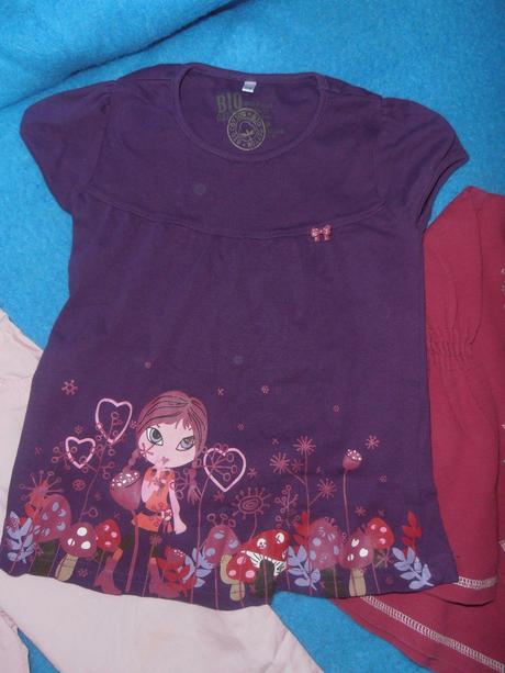 Nohavice + tričká veľ. 122, 122–134