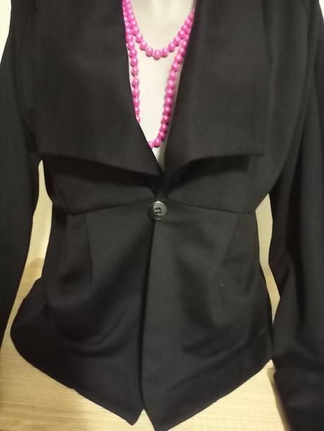 Elastické sako s fakt dlhyyym rukávom, l