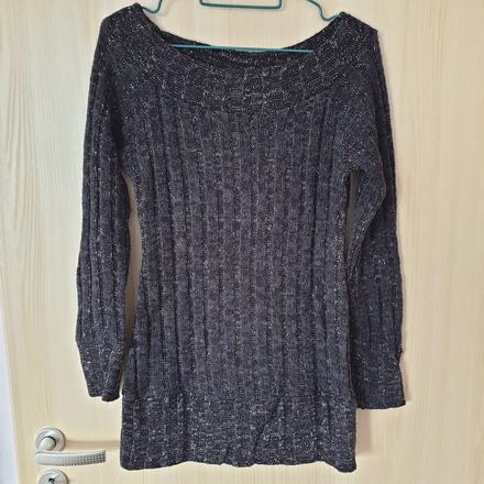 Sveter predĺžený, s