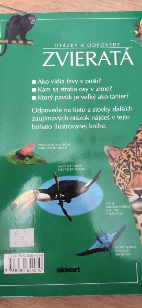 Otázky a odpovede zvieratá, 