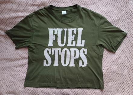 Štýlové cropnuté pánske tričko bershka, bershka,m