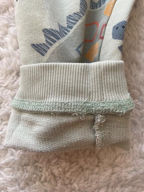 Zelenkasta suprava dinosaury 104, mothercare,104