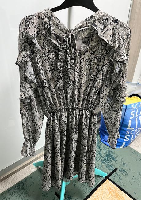 Šaty s hadím vzorom, mohito,s