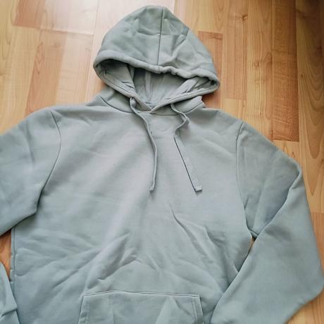 Sivo zelená mikina l/xl, l
