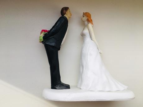 Figúrky mladomanželov,