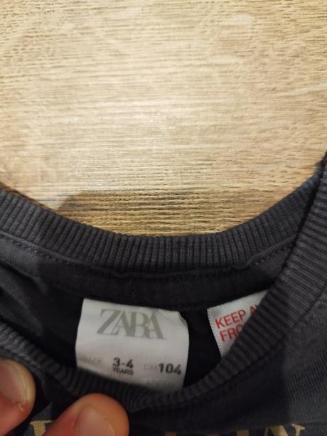 Tričko s dlhým rukávom zn. zara v. 104, zara,104