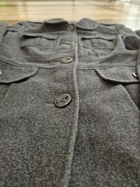 Zimný vlnený kabát kenneth cole xxs, 32