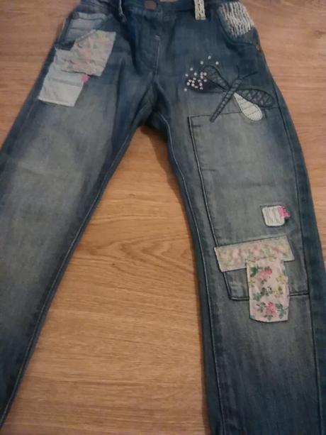 Dievcenske riflove nohavice 110 next, next,110