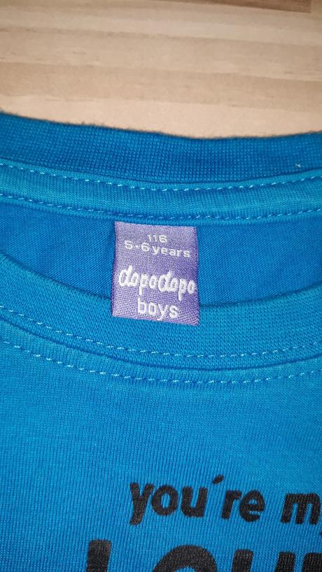 Tričko s krátkym rukávom dopodopo 116, dopodopo,116