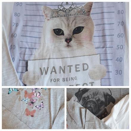 Tričko s dlhým rukavom, h&m,158