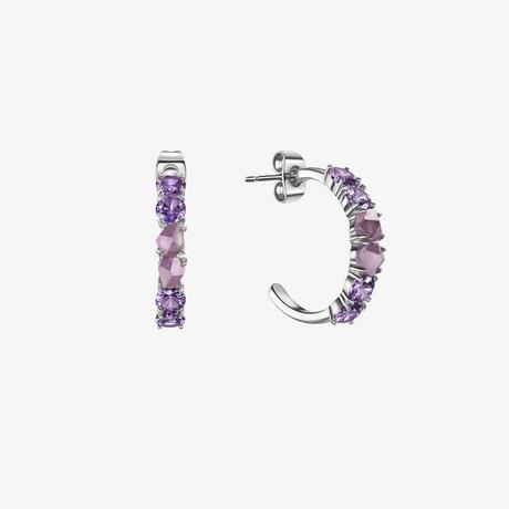 Norrsken - náhrdelník+náušnice tide amethyst, oriflame