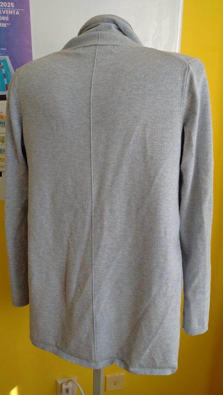 Šedý kardigán, zara,m