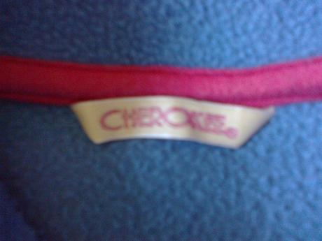 Dievčenská modrá mikina, cherokee,110