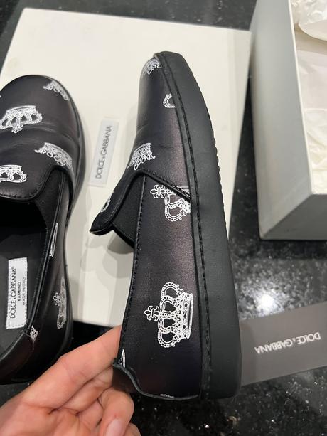 Dolce&gabbana kožené mokasiny vel.31, dolce&gabbana,31