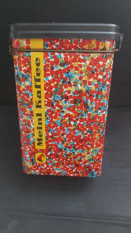 Retro plechovka julius meinl nálezový stav,