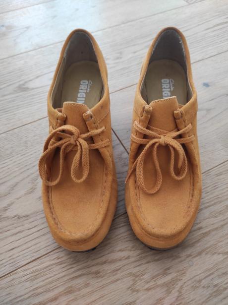 1x obuté, mäkké, kožené, clarks, clarks,38