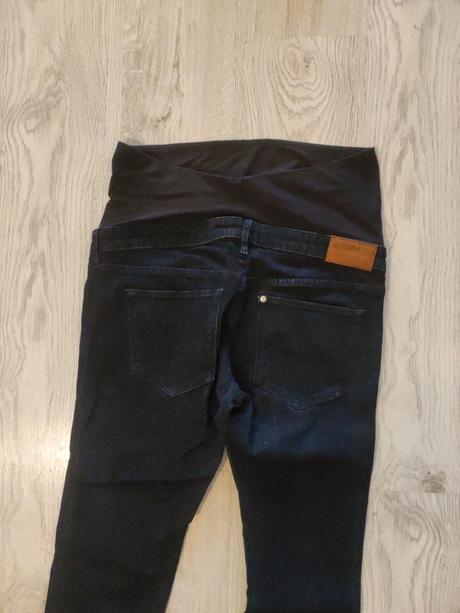 Tehotenské rifle, h&m,xxl