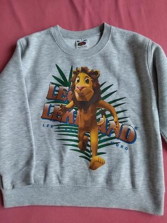 Mikinka lev sivá 104, 104