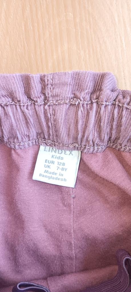 Zateplené menčestráky, lindex,128