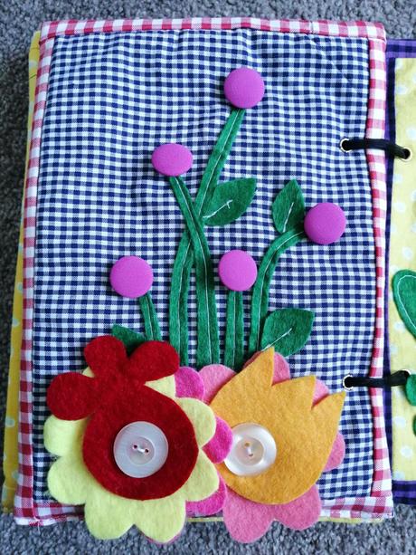 Šitá kniha quiet book,