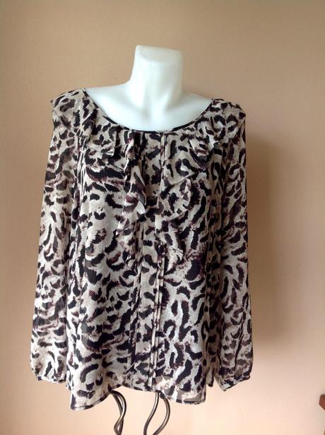 Krasna bluzka laura ashley /24, 46