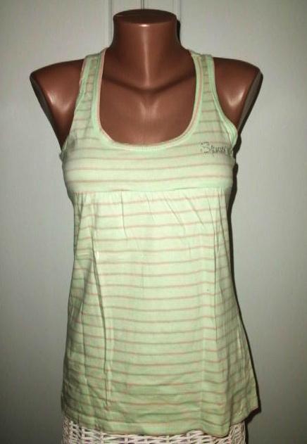 Prúžkované predĺžené tielko - veľ. s-m, s