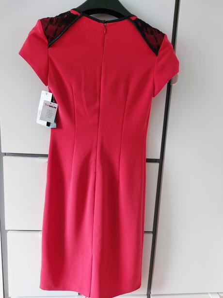 Nové červené šaty, velk.34, xs