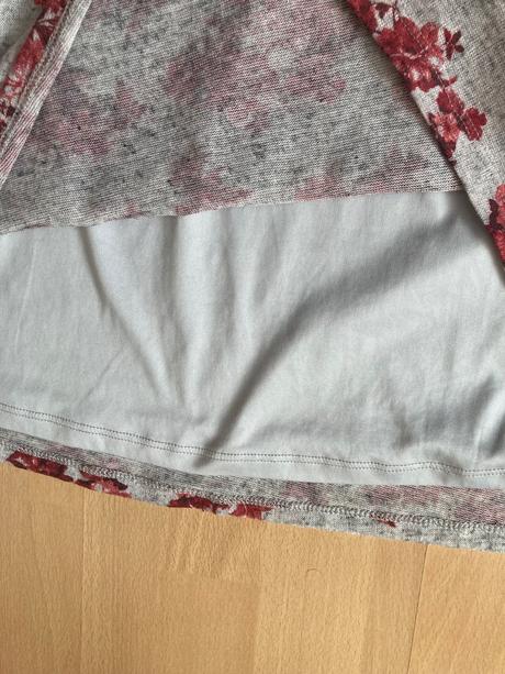 Predĺžené úpletové šaty k legínam, l, l