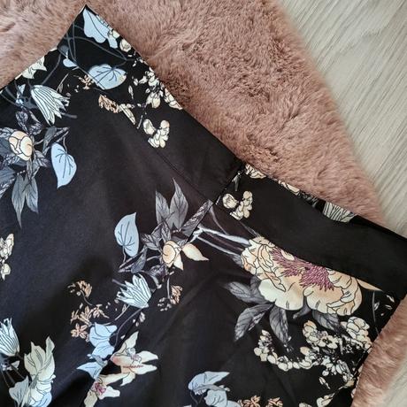 Xs siroke letné nohavice s vysokým pasom, xs